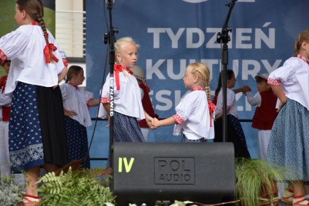 Mała scena Tygodnia Kultury Beskidzkiej w Wiśle